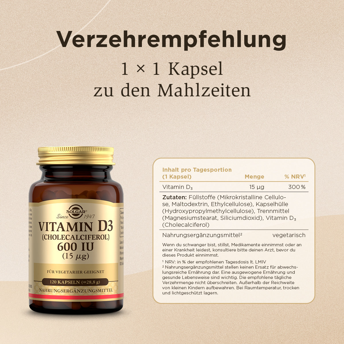 Vitamin D3 Kapseln