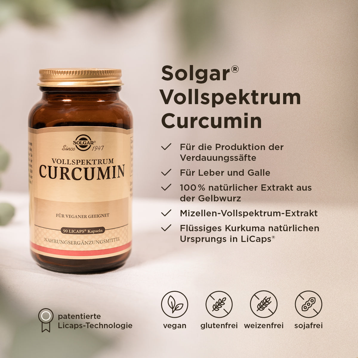 Vollspektrum Curcumin
