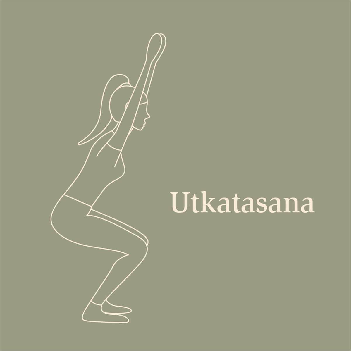 Yogauebungen Sonnengruss 2 Utkatasana