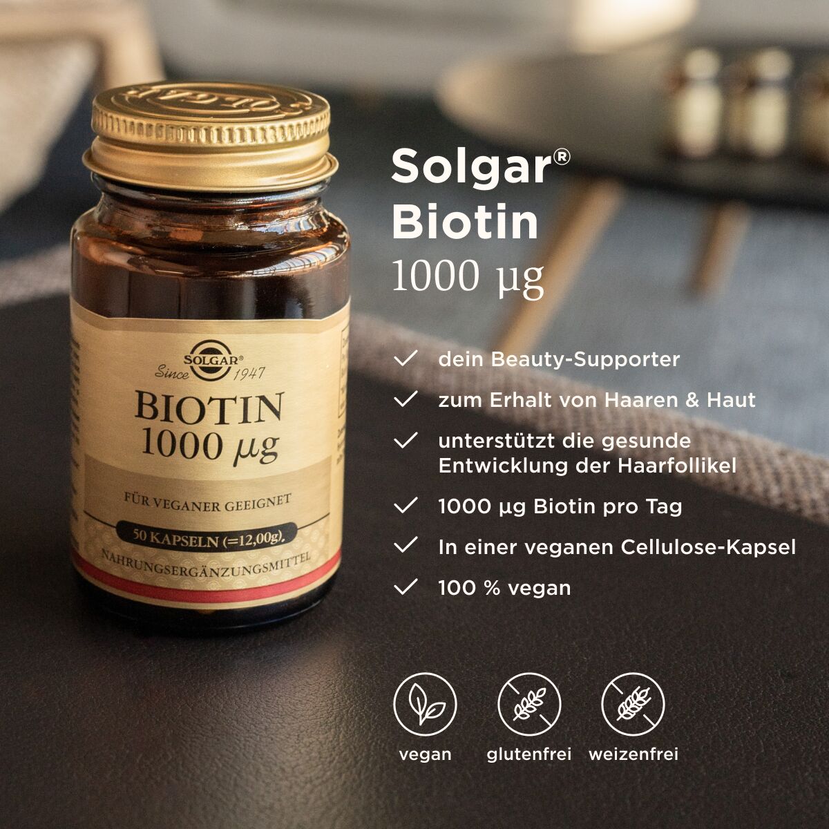 Solgar Biotin USPs