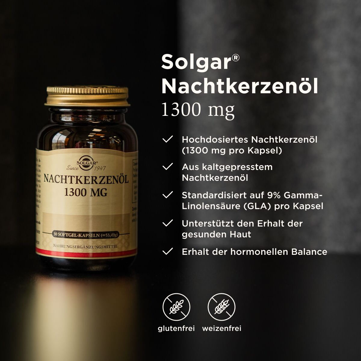 Solgar Nachtkerzenöl USPs