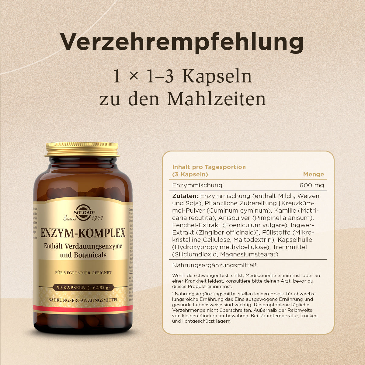 Enzym-Komplex - Kurzes Mindesthaltbarkeitsdatum