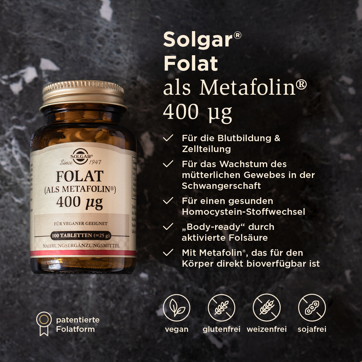 Folsäure (Folat) Tabletten