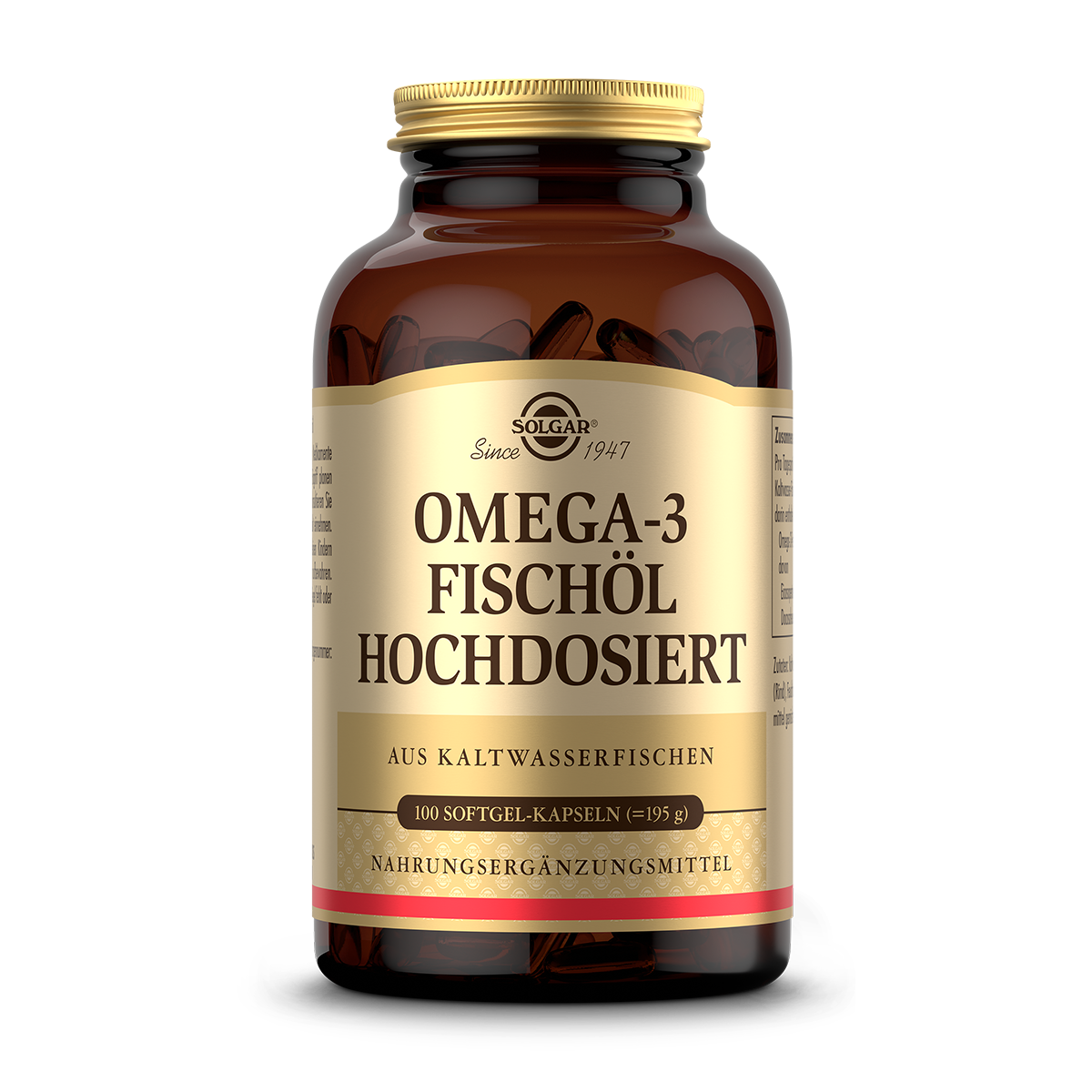 Omega-3 Fischöl hochdosiert