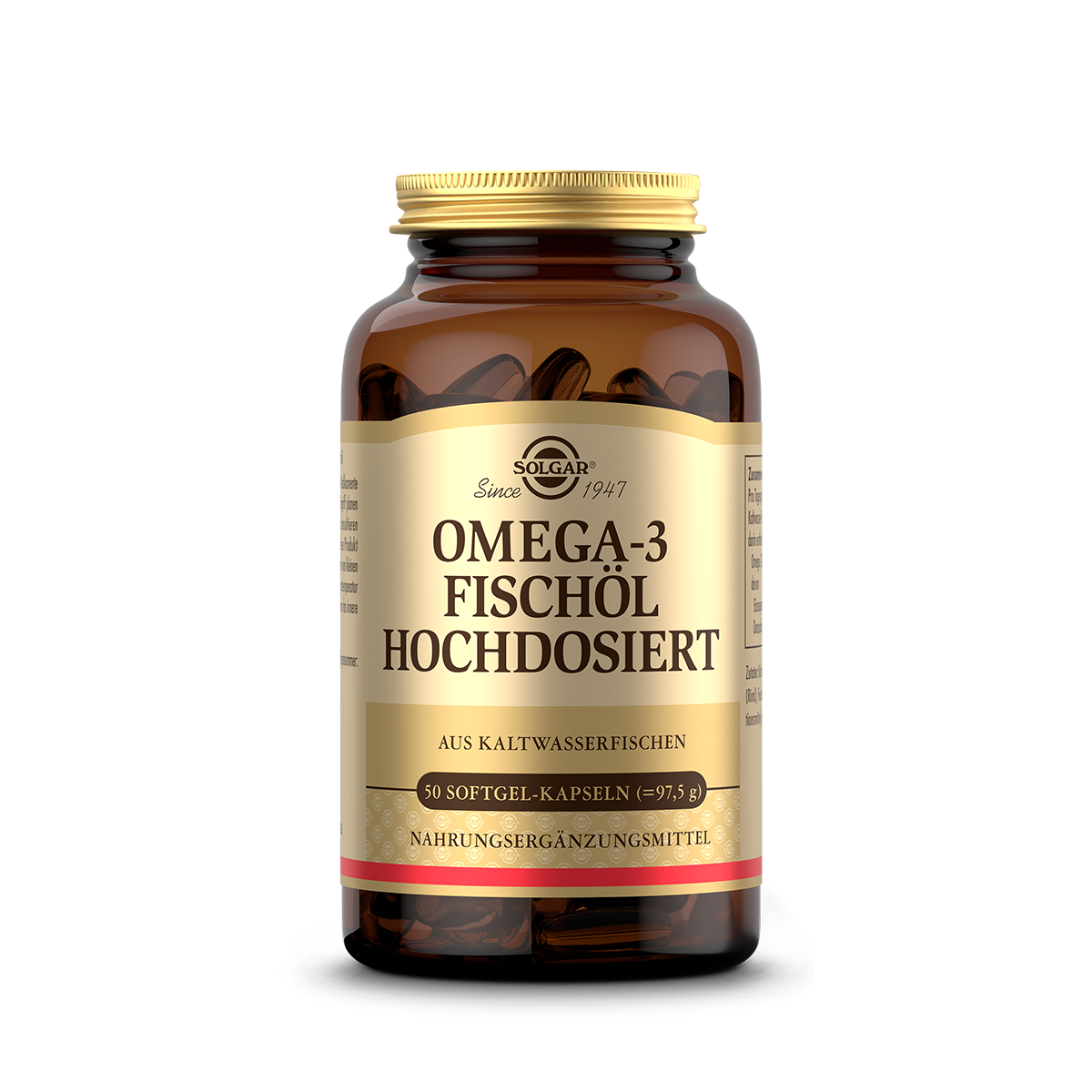 Omega-3 Fischöl hochdosiert