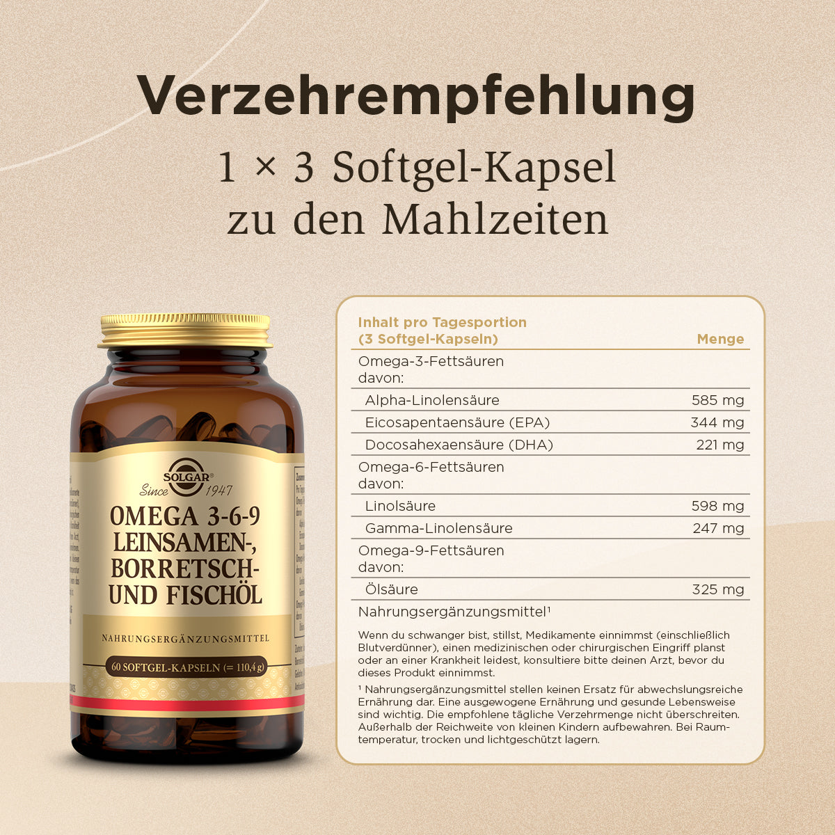 Omega 3-6-9 Kapseln
