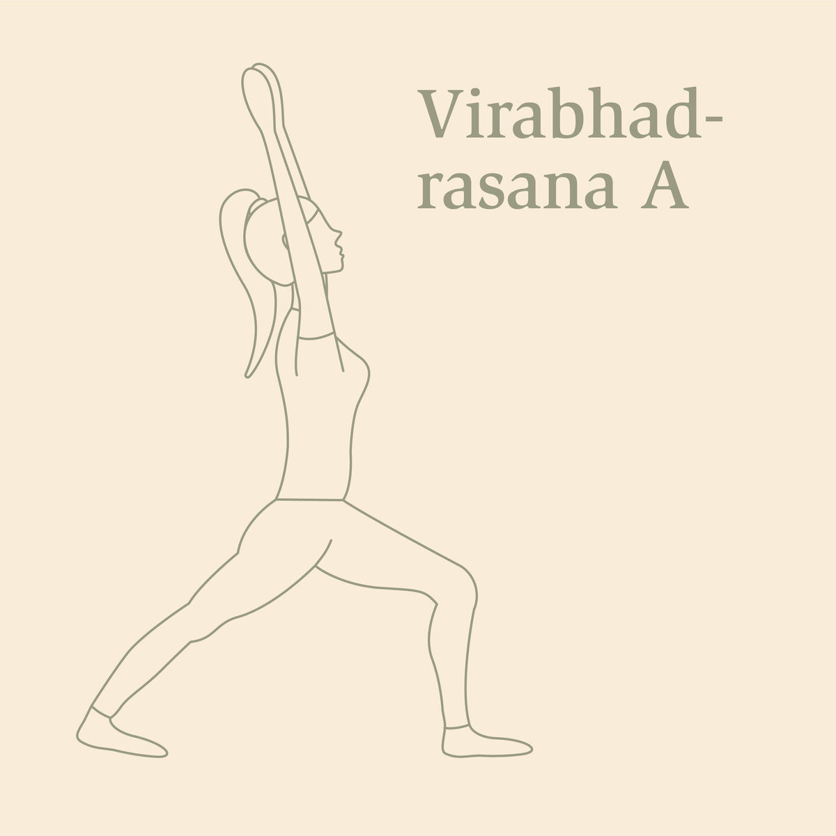 Yogauebungen Sonnengruss 3 Virabhadrasana A